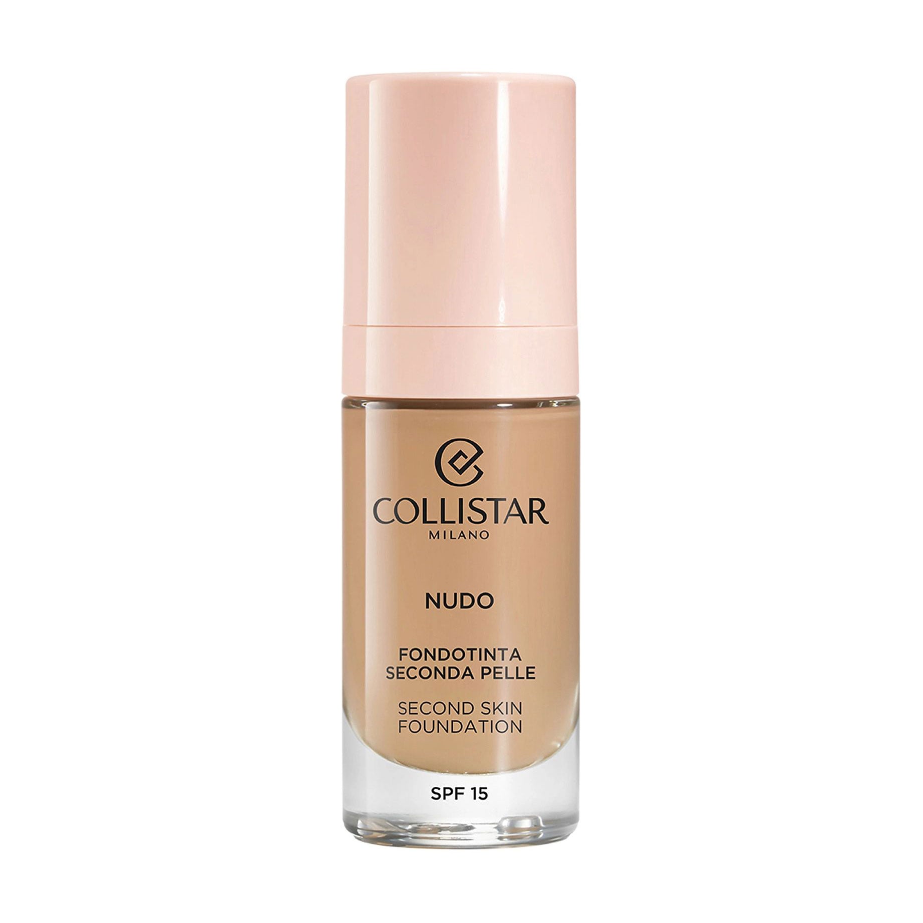 Тональна основа для обличчя Collistar Nudo Second Skin Foundation, SPF 15, 3N Naturale, 30 мл